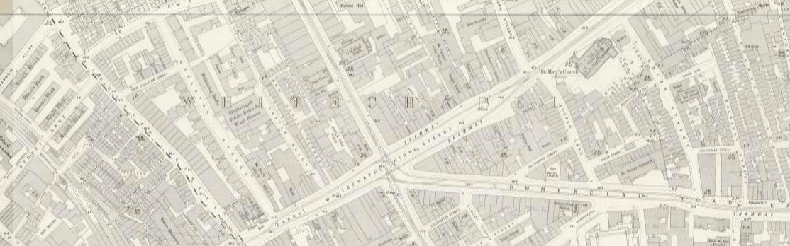 1882 Map of London's East End