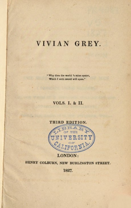 Vivian Grey vol. 2
